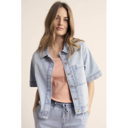 Tramontana denim blouse blauw afbeelding