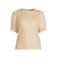 Tramontana glitter top beige