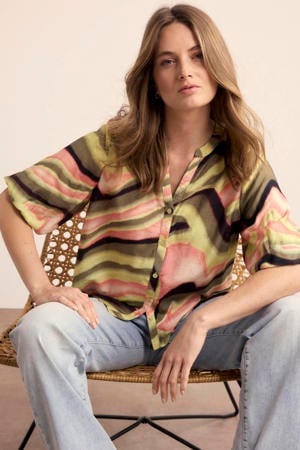 blouse groen