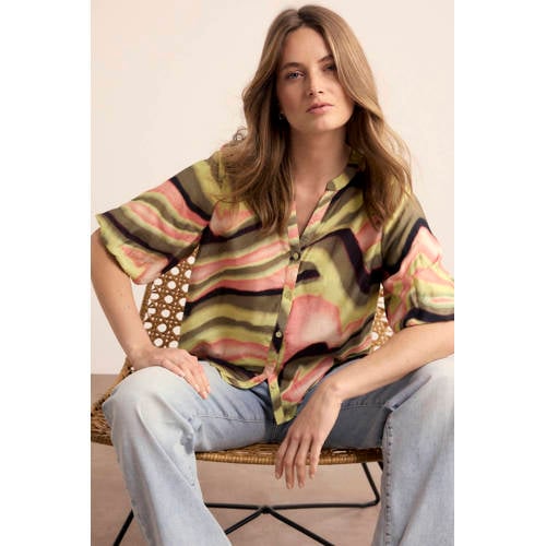 Tramontana blouse groen afbeelding