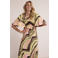 Tramontana midi jurk groen