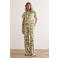 Tramontana straight high waist broek groen