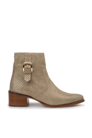 Evi 05.03 Evi 05.07 suède enkellaarzen taupe