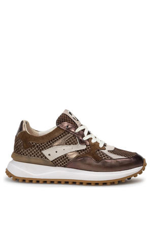 Noppi 46.02 leren sneakers bruin