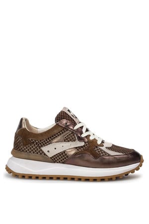 Noppi 46.02 leren sneakers bruin