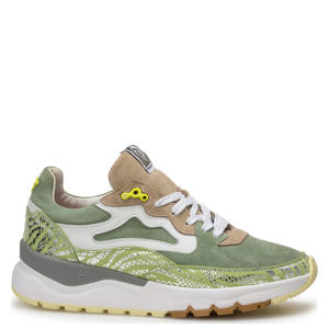 Treni 01.00 suède sneakers groen