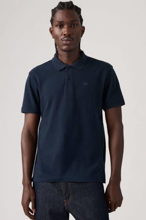 regular polo donkerblauw