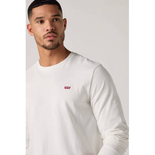 Levi's longsleeve wit afbeelding