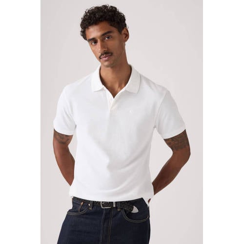 Levi's regular polo wit afbeelding