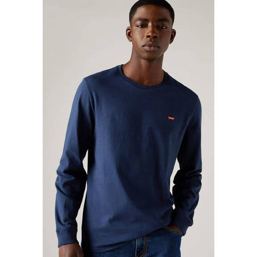 Levi's longsleeve donkerblauw afbeelding
