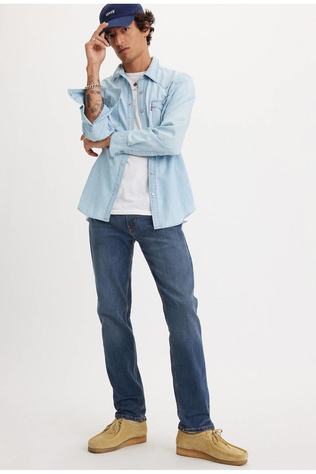 Levi's 502 tapered jeans panda