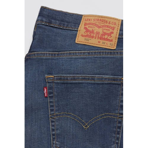 Levi's 502 tapered jeans Plus Size donkerblauw afbeelding
