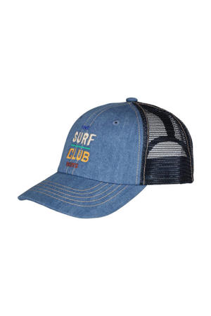 pet Vybes Cap met printopdruk denim