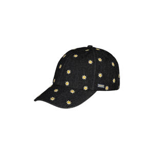 pet Sweeys Cap met bloemen print zwart