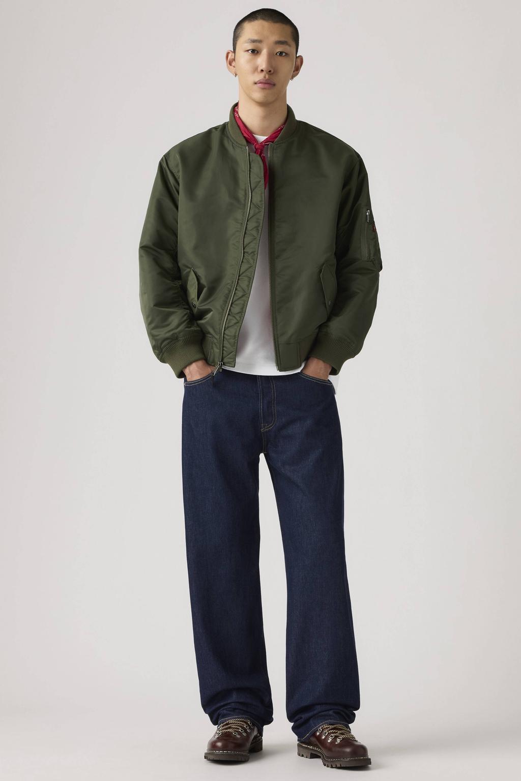 Levi's 501 loose fit jeans keep it forever rinse