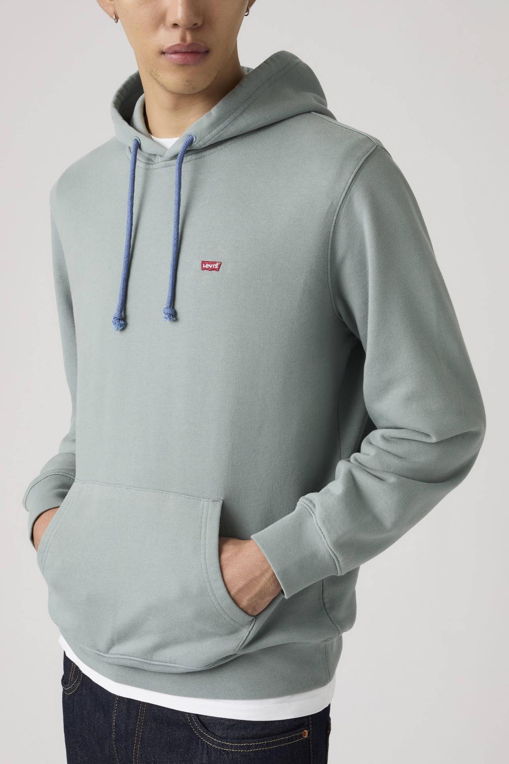 Levi's hoodie grijsblauw