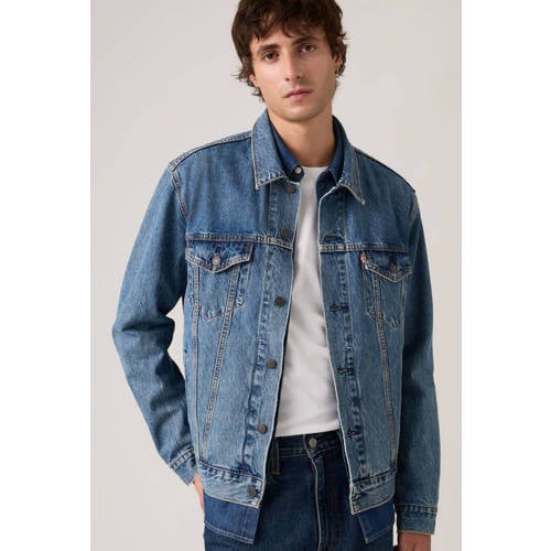 Levi's denim spijkerjas blauw afbeelding