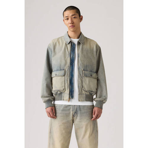 Levi's denim spijkerjas blauw afbeelding