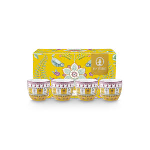 Eierdop lily & lotus (set van 4)