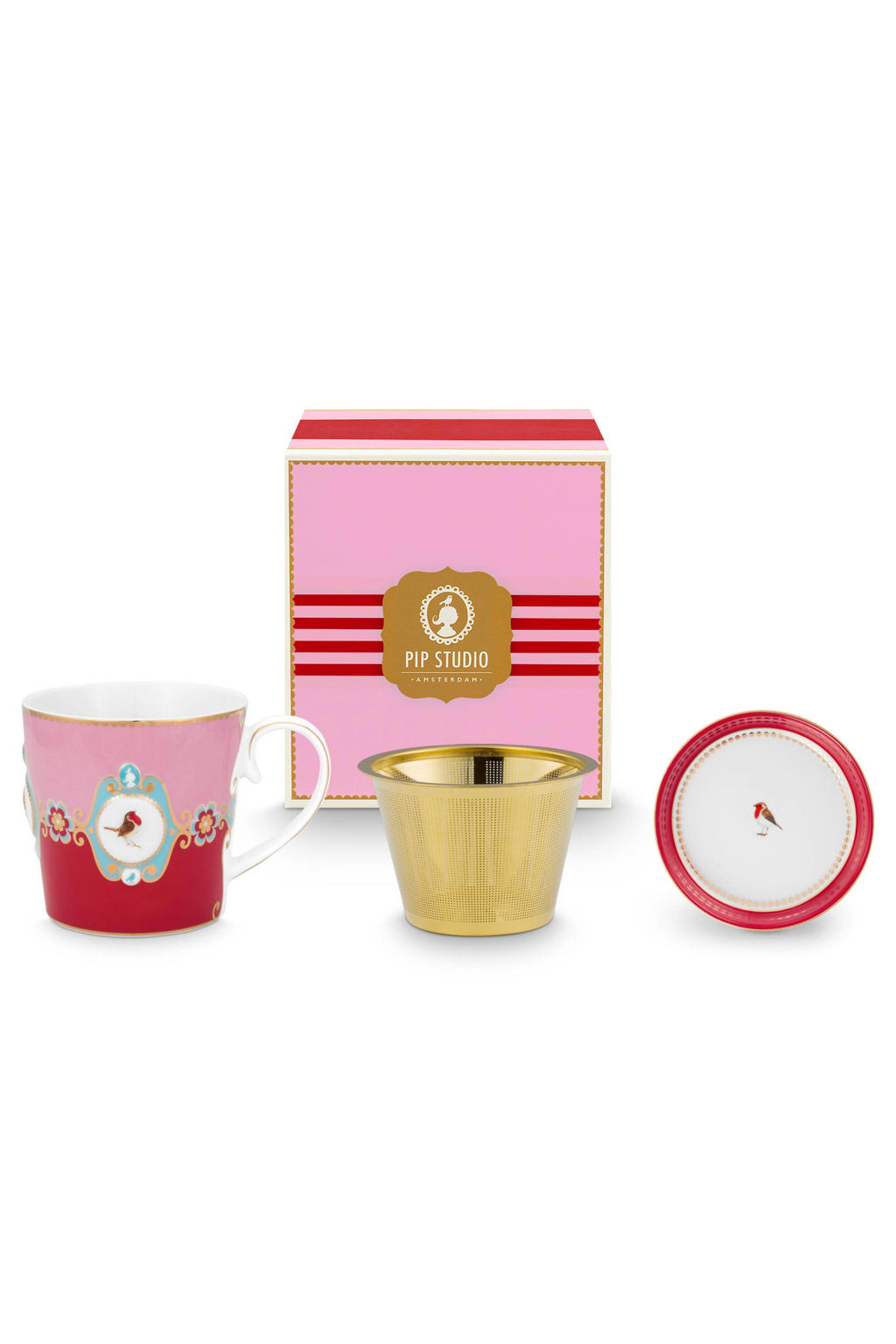Pip Studio theemok 'thea for one' love birds