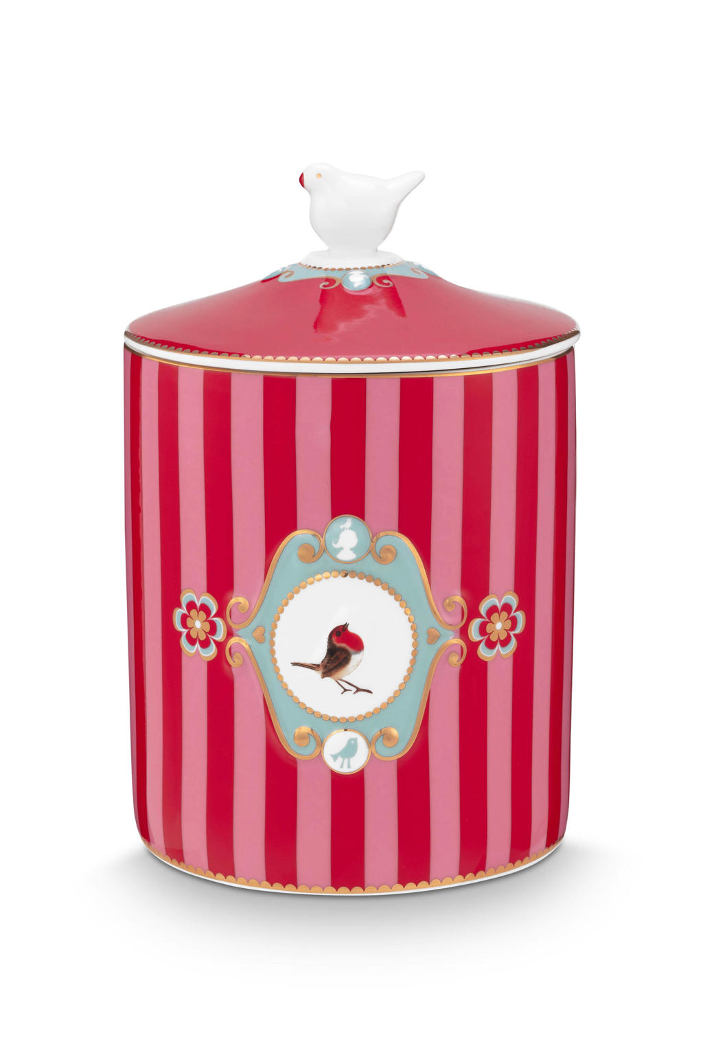 Pip Studio voorraadpot love birds