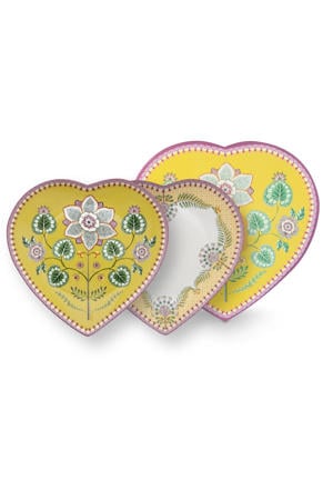 serviesset lily & lotus (set van 2)