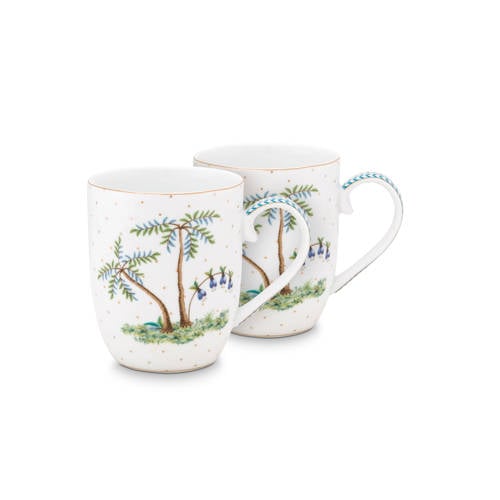 Pip Studio mok Jolie (200 ml) (set van 2) afbeelding