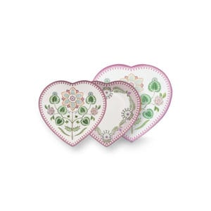 serviesset lily & lotus (21,5 cm)
