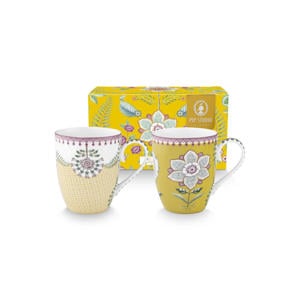 kopje lily & lotus (365 ml) (set van 2)