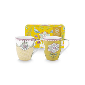 kopje lily & lotus (365 ml) (set van 2) 