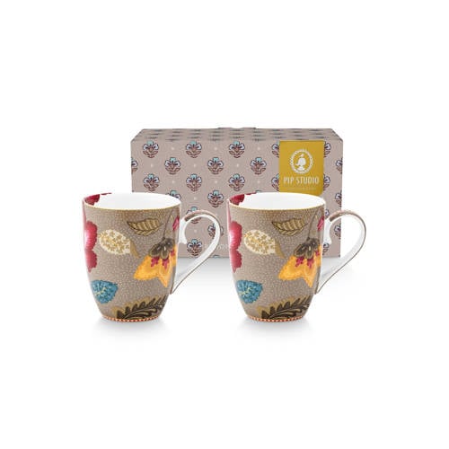 Pip Studio kopje blooming Tales (365 ml) (set van 2) afbeelding