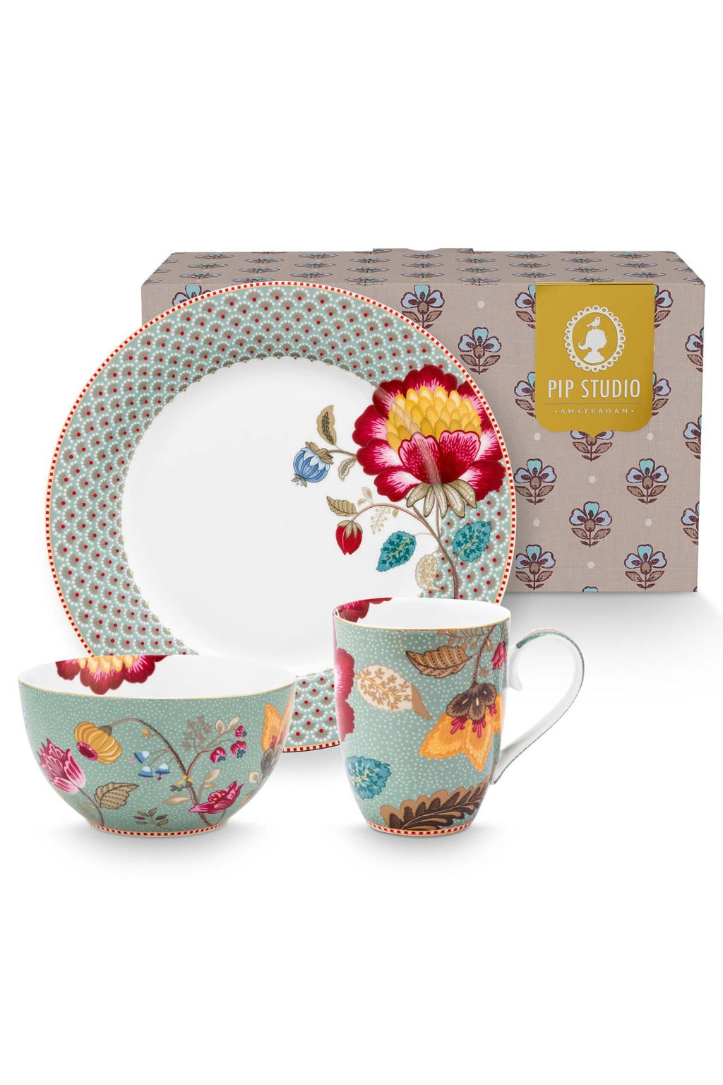 Pip Studio serviesset blooming Tales (set van 3)