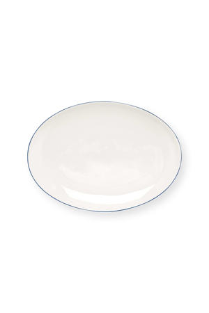 serveerbord White-Blue Line (30 cm)