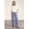 Tramontana wide leg jeans medium blue denim