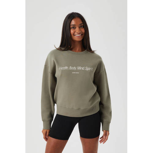 Björn Borg sweater grijsbruin afbeelding