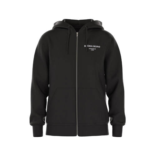 Björn Borg sweatvest Essential zwart afbeelding