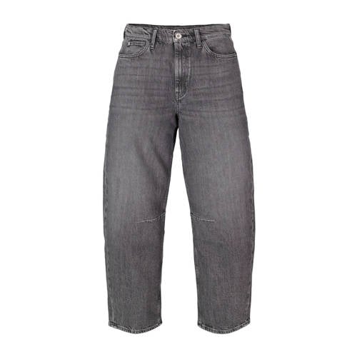 Garcia high waist barrel jeans grey denim afbeelding