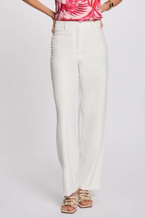 straight high waist pantalon