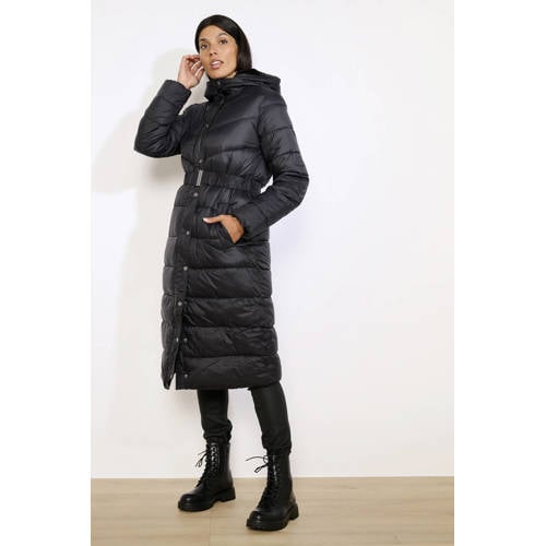 LOLALIZA gewatteerde jas quilted zwart afbeelding