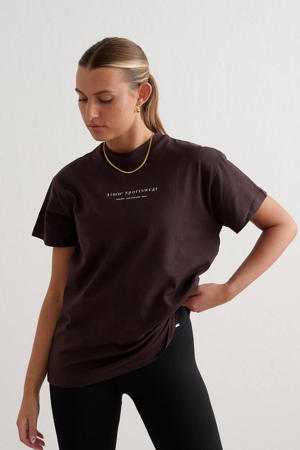 sportshirt Serif bruin