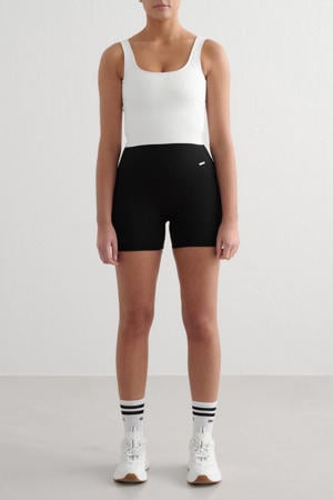 sportshort Ribbed Seamless zwart