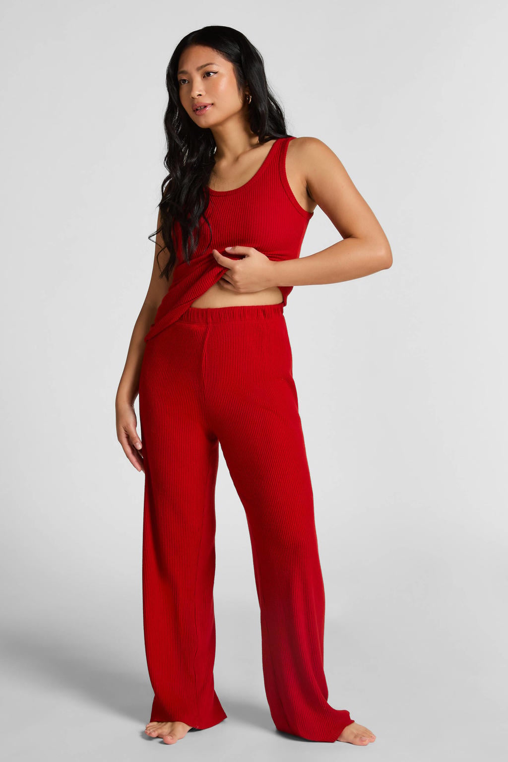 Hunkemöller pyjamabroek rood