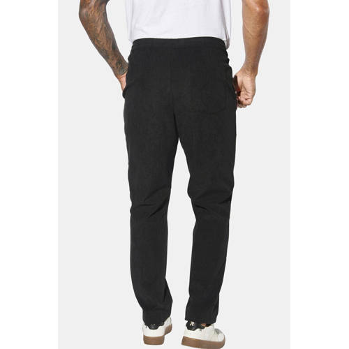 Jan Vanderstorm +FIT Collectie HESTALD corduroy loose casual broek Plus Size donkerblauw - (set van 2) afbeelding