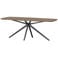 WOOOD Tablo Eettafel Deens Ovaal VJ 220 cm - Eikenhout -Cashmere Brown