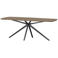 WOOOD WOOOD Tablo Eettafel Deens Ovaal VJ 220 cm - Eikenhout -Cashmere Brown