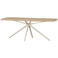 WOOOD WOOOD Tablo Eettafel Deens Ovaal VJ 220 cm - Eikenhout - Transparant