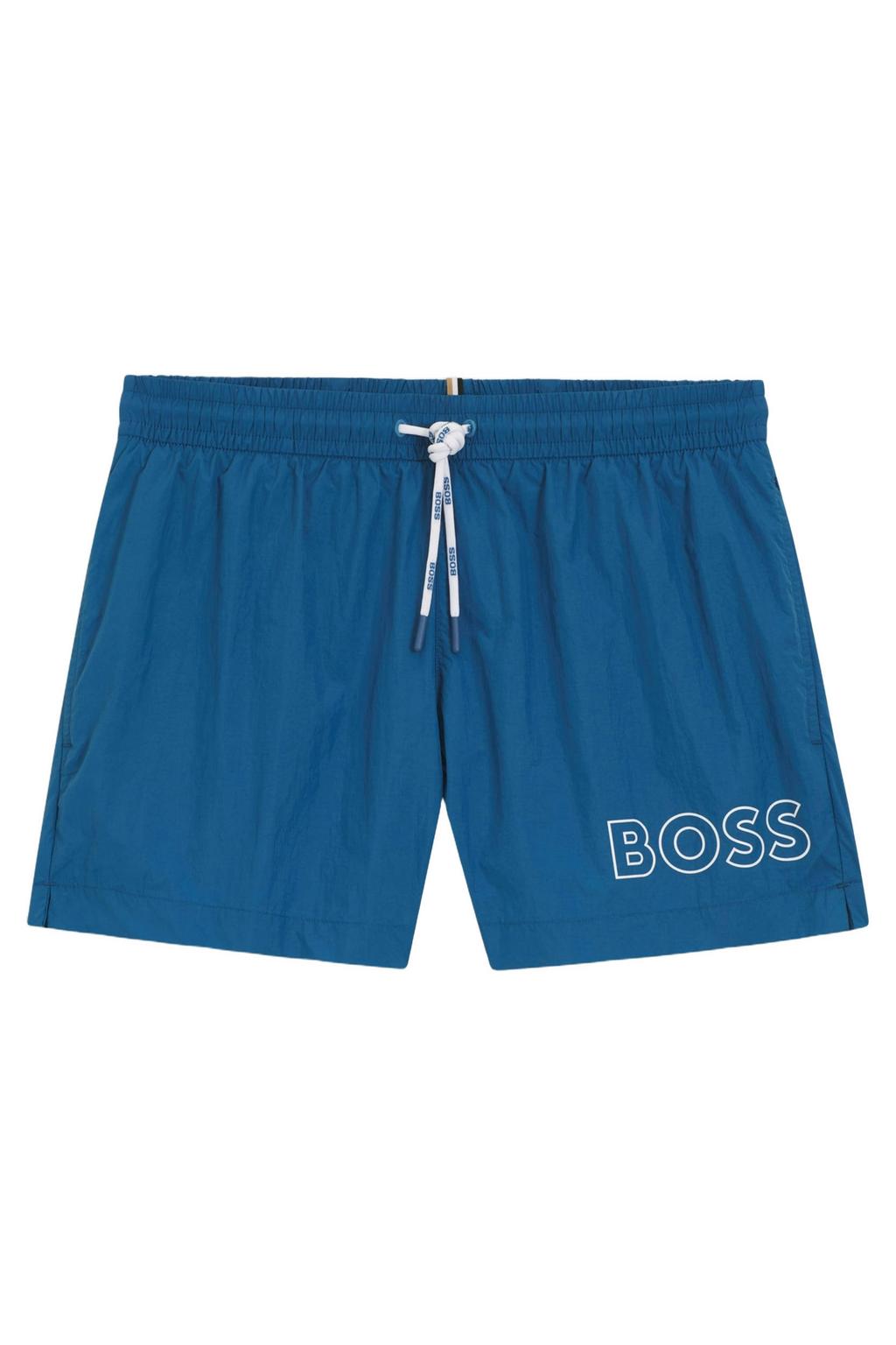 BOSS zwemshort Mooneye blauw