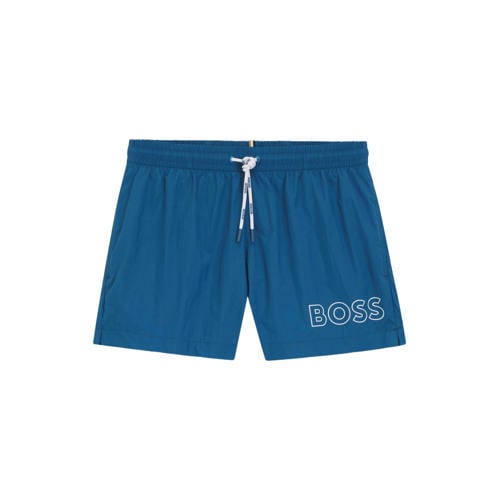 BOSS zwemshort Mooneye blauw afbeelding