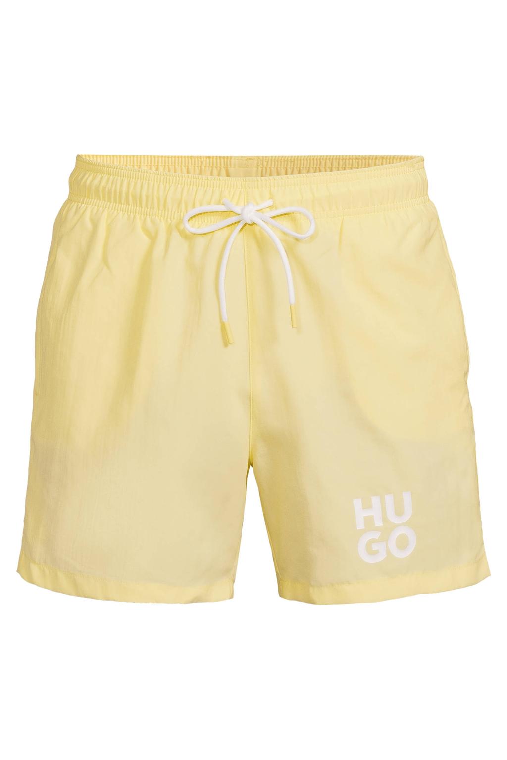 HUGO zwemshort Paolo geel