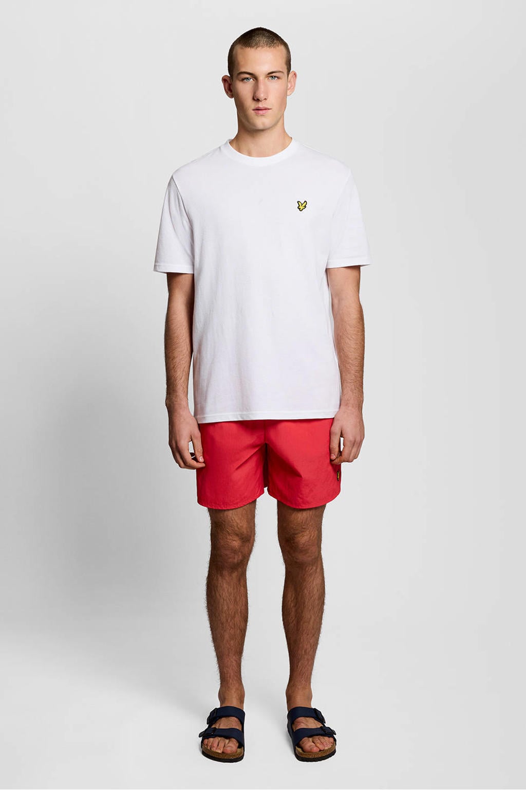 Lyle & Scott zwemshort rood